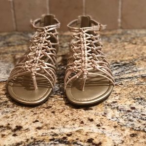 G by Guess Gold Sandals